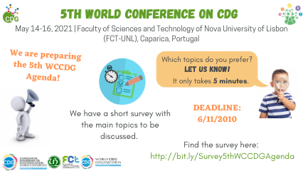 Survey for the Agenda of the 5th World Conference on CDG 